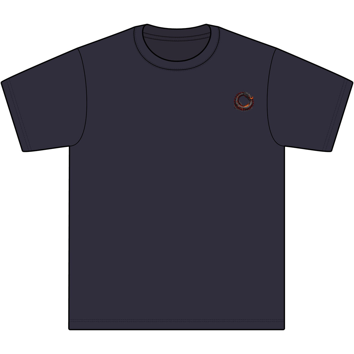 Dragon Saga Heavyweight Street Tee — Big & Tall (Up to 7XL)