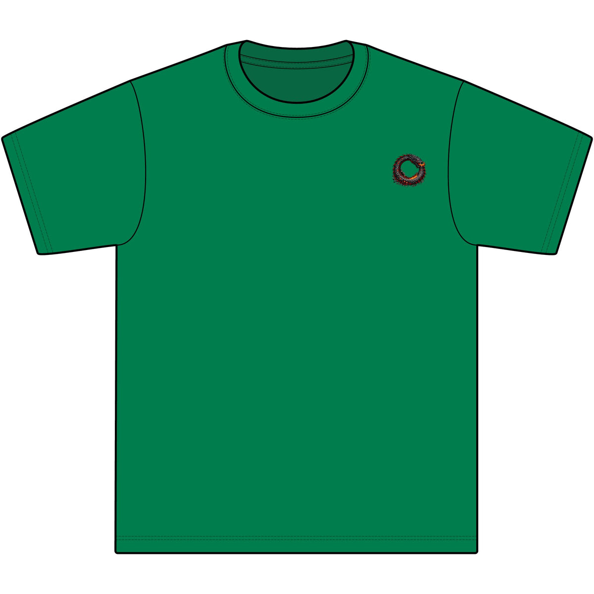 Dragon Saga Heavyweight Street Tee — Big & Tall (Up to 7XL)