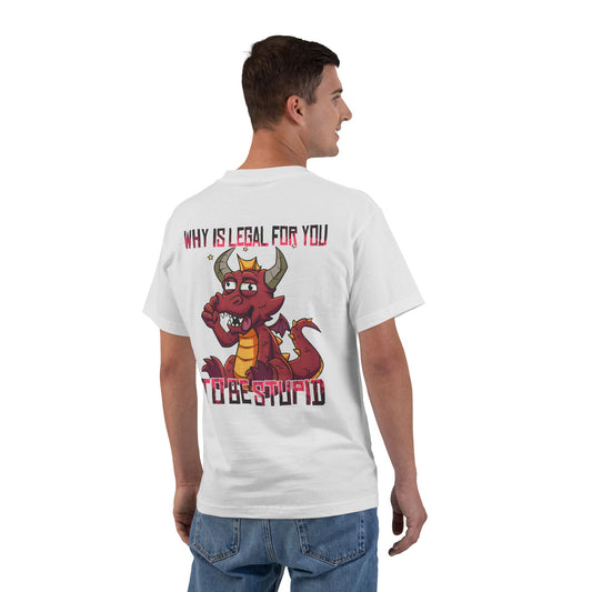 Dragon Saga Oversized Tee – Big & Tall Streetwear (Up to 6XL)