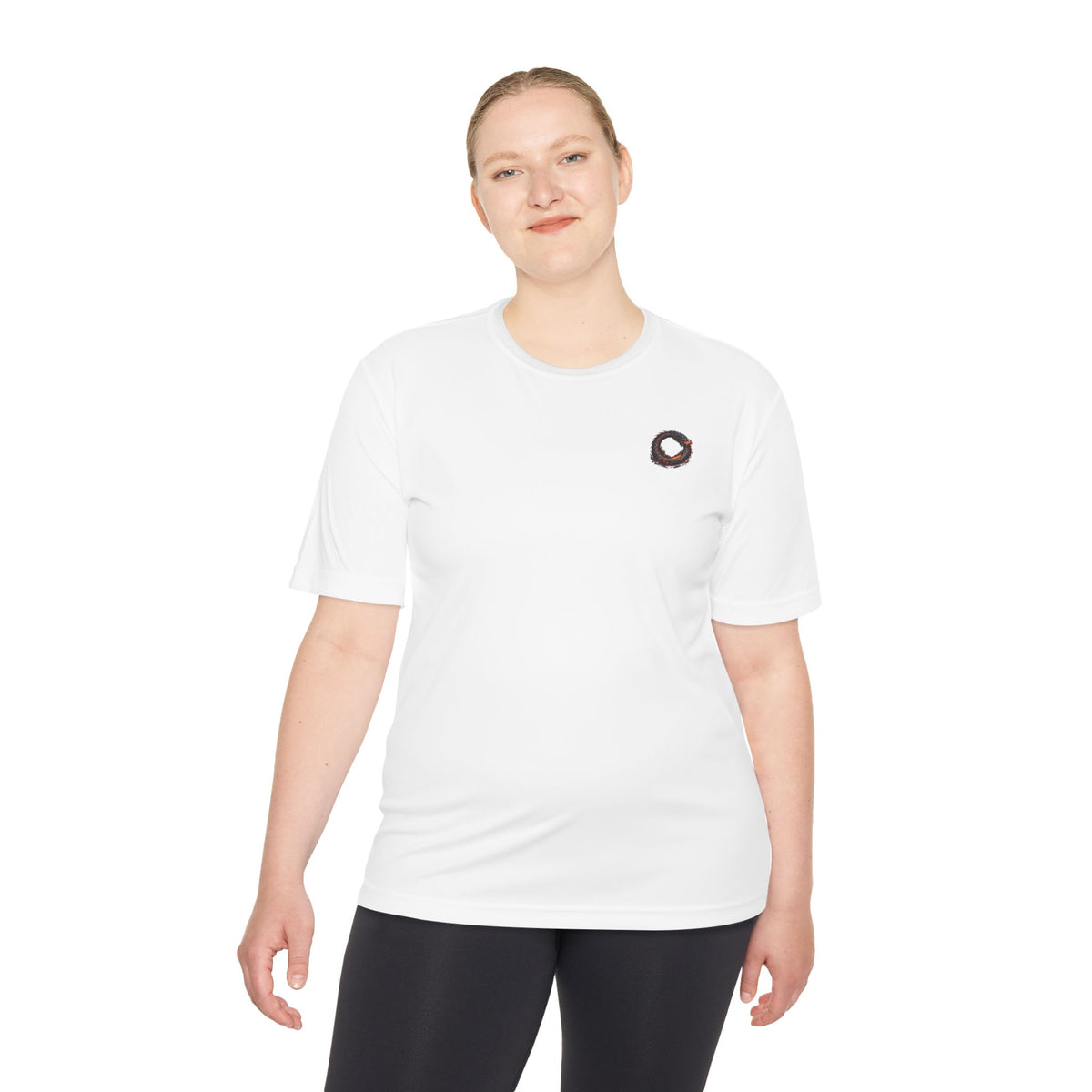 Dragon Duel Moisture-Wicking Tee — Fire vs Ice Fantasy Graphic