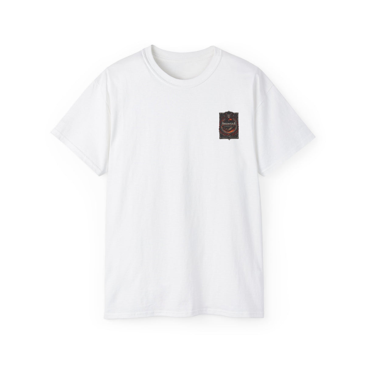 ** Dragon Saga King Tee — Obsidian Throne Edition (BY189 Acid Wash Oversized) **