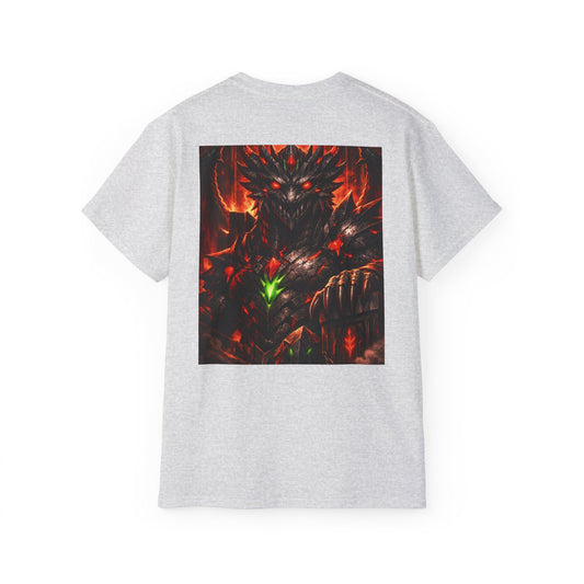 ** Dragon Saga King Tee — Obsidian Throne Edition (BY189 Acid Wash Oversized) **