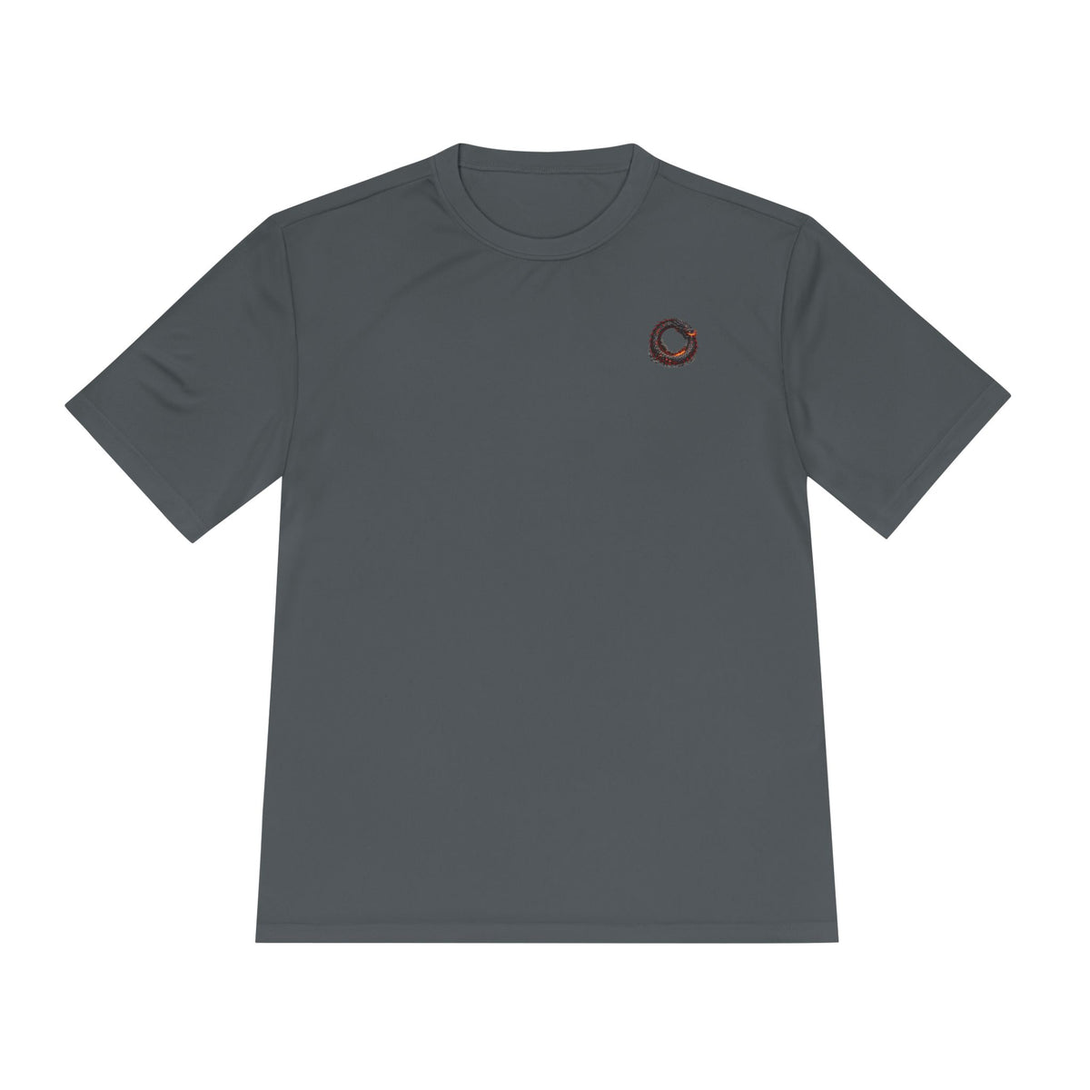 Dragon Duel Moisture-Wicking Tee — Fire vs Ice Fantasy Graphic