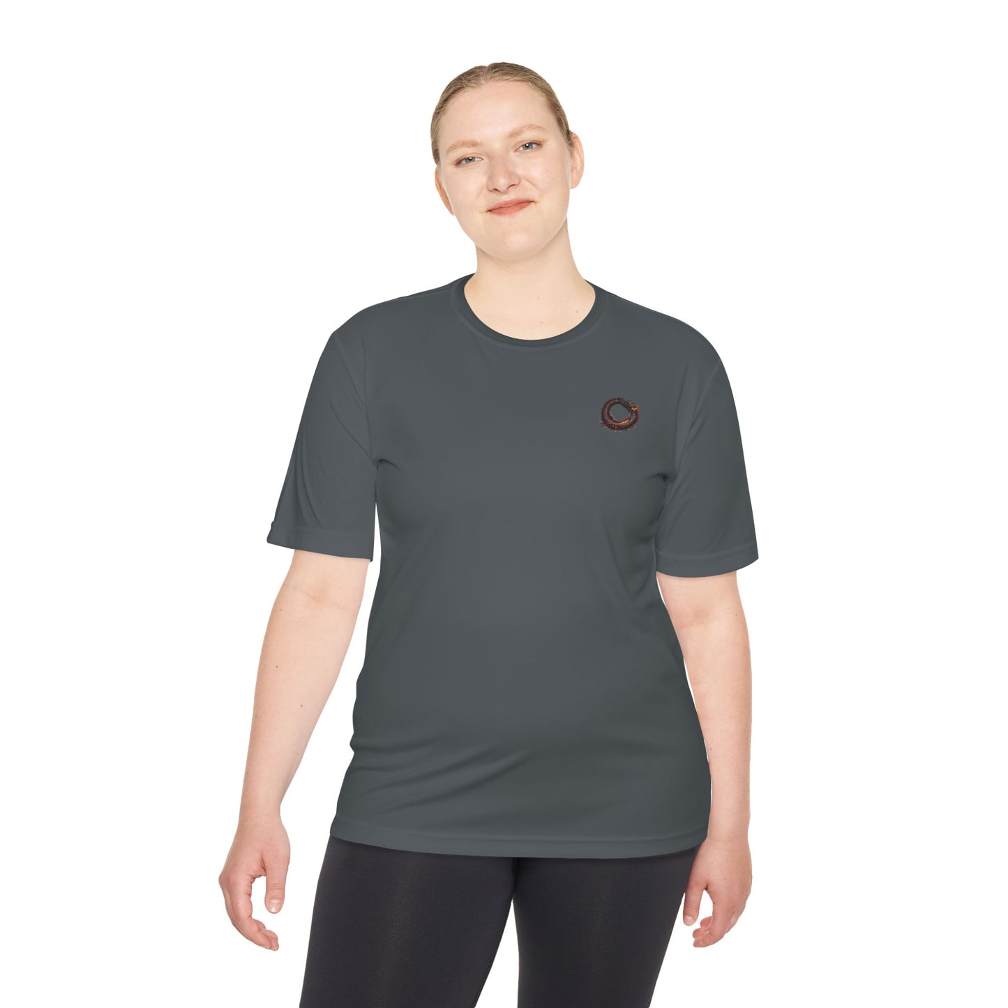 Dragon Duel Moisture-Wicking Tee — Fire vs Ice Fantasy Graphic
