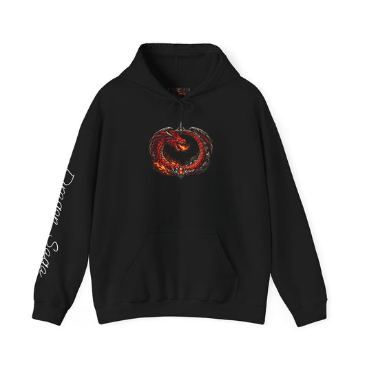 Dragon Saga Heavyweight Hoodie — Big & Tall Streetwear (Gildan 18500 | Up to 5XL