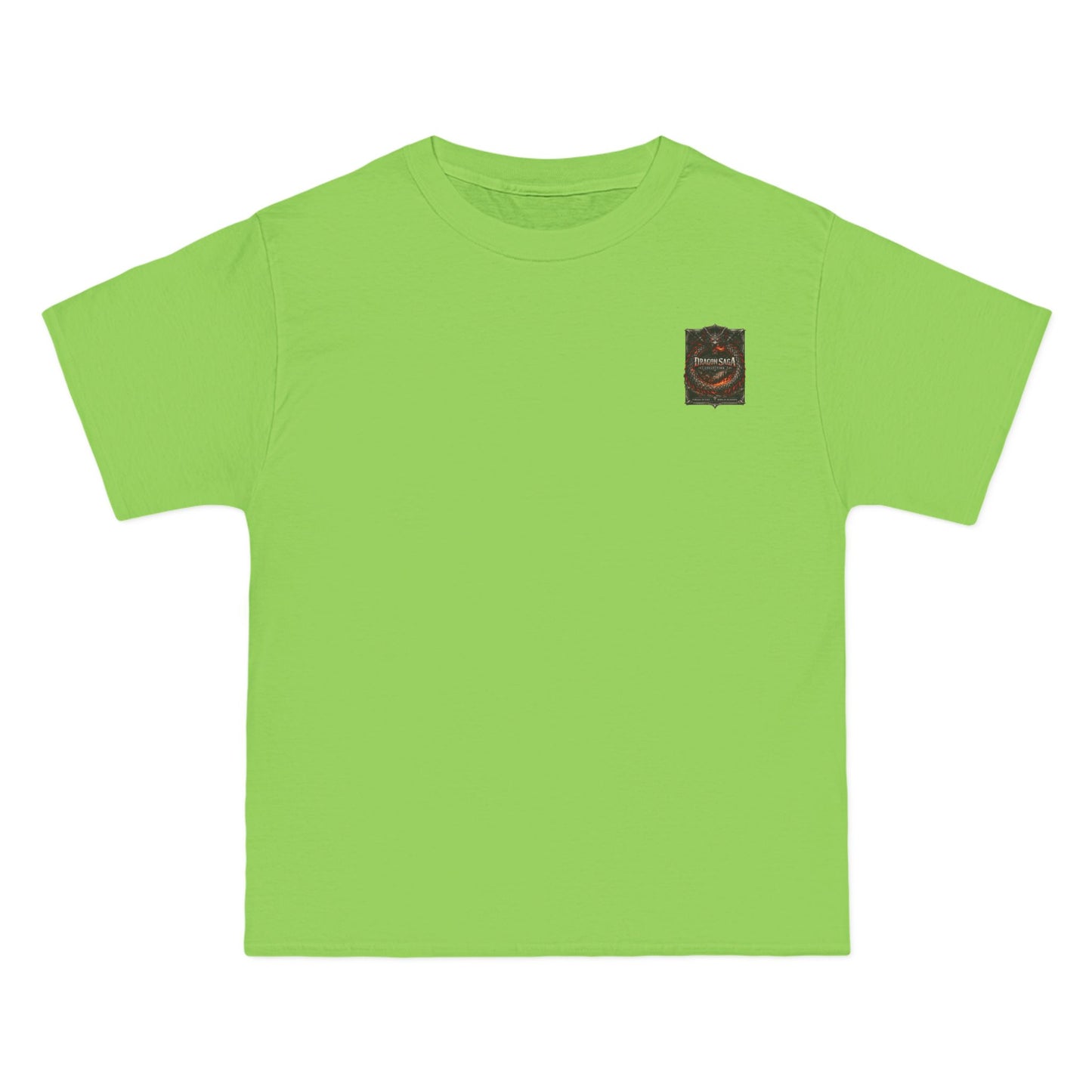 Dragon Split Face T-Shirt — Fiery & Icy Dragon Graphic Tee