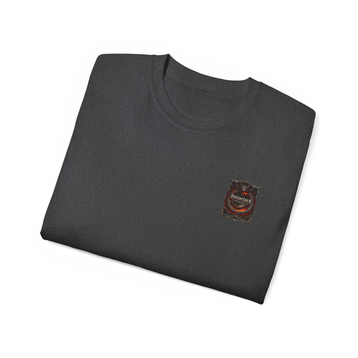 ** Dragon Saga King Tee — Obsidian Throne Edition (BY189 Acid Wash Oversized) **