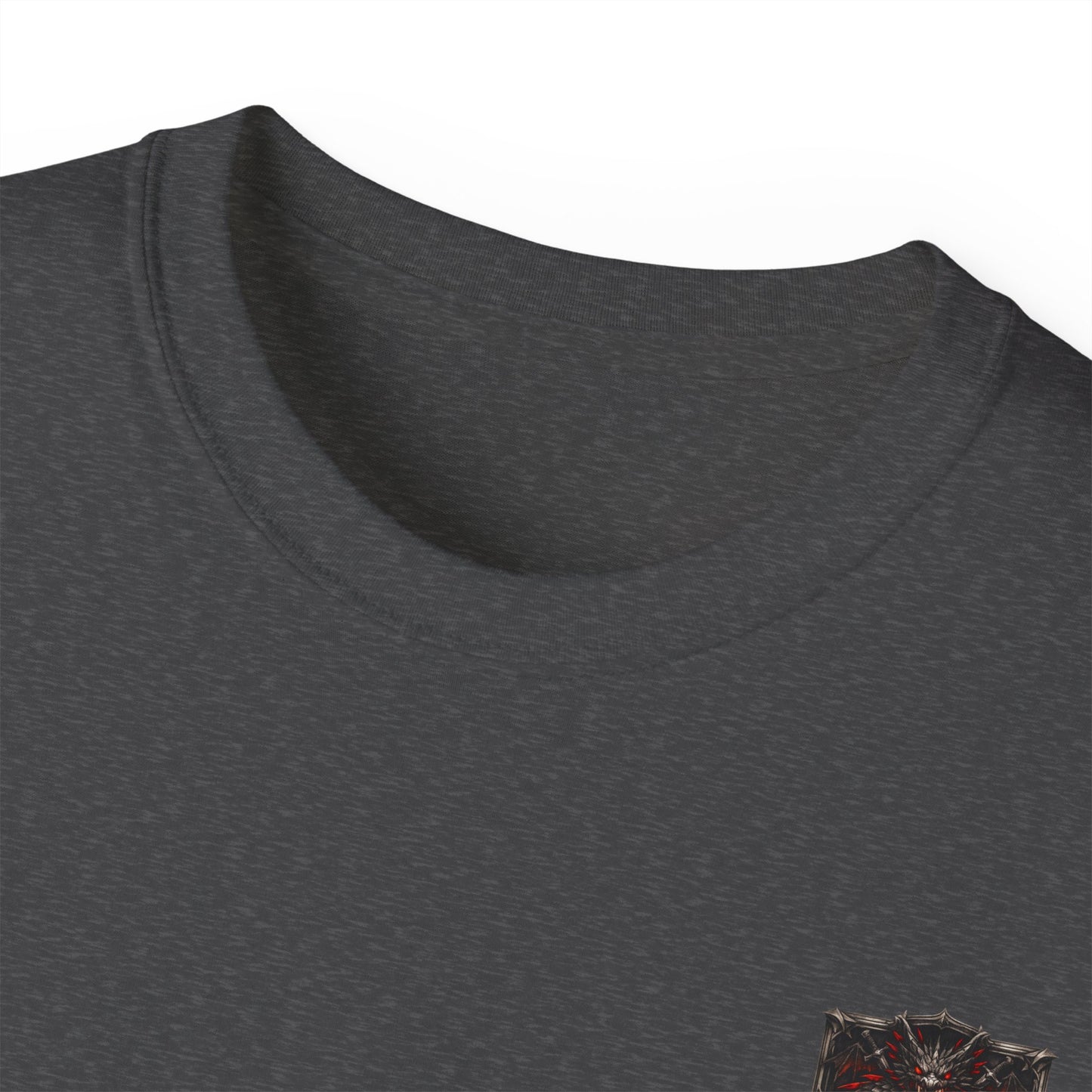 ** Dragon Saga King Tee — Obsidian Throne Edition (BY189 Acid Wash Oversized) **
