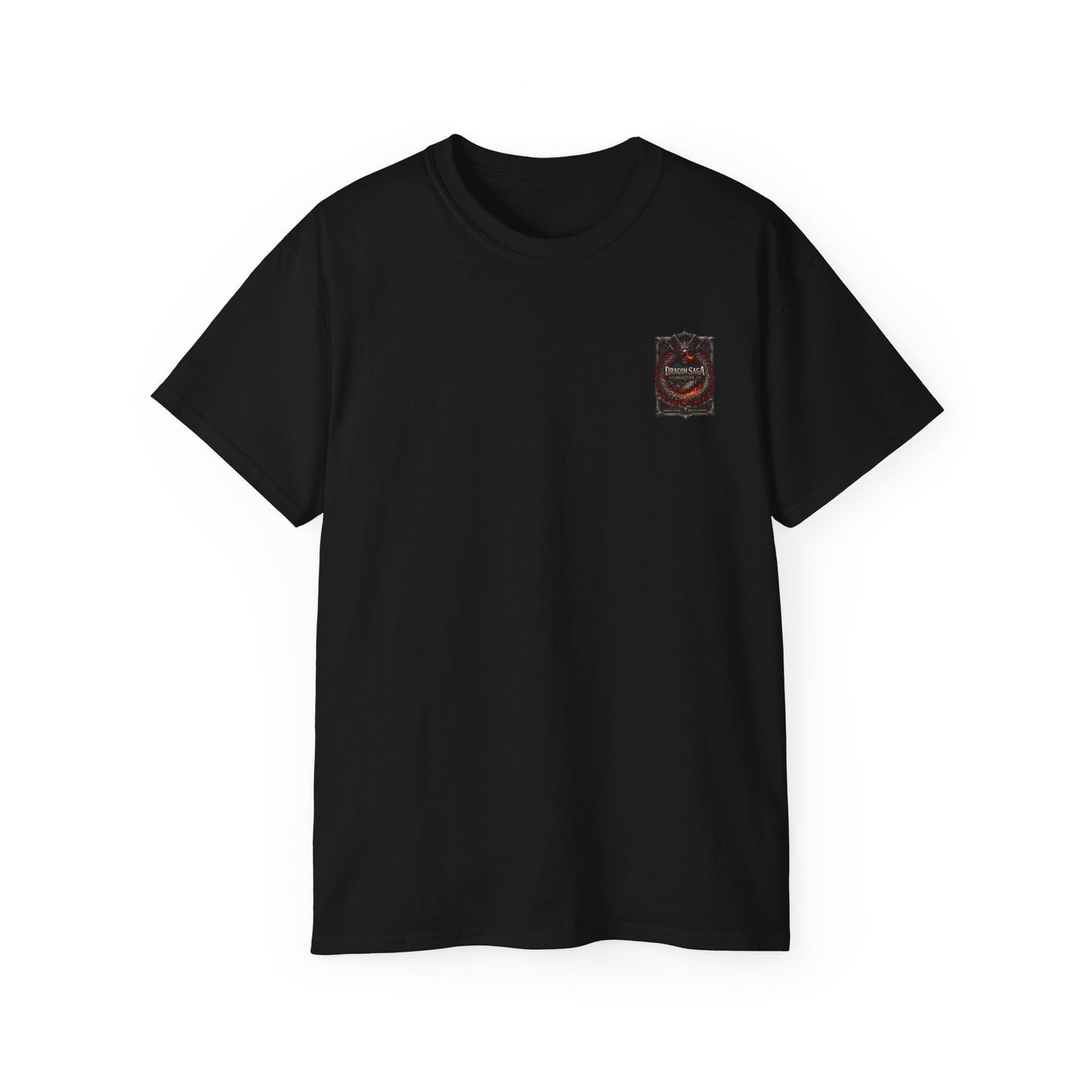 ** Dragon Saga King Tee — Obsidian Throne Edition (BY189 Acid Wash Oversized) **