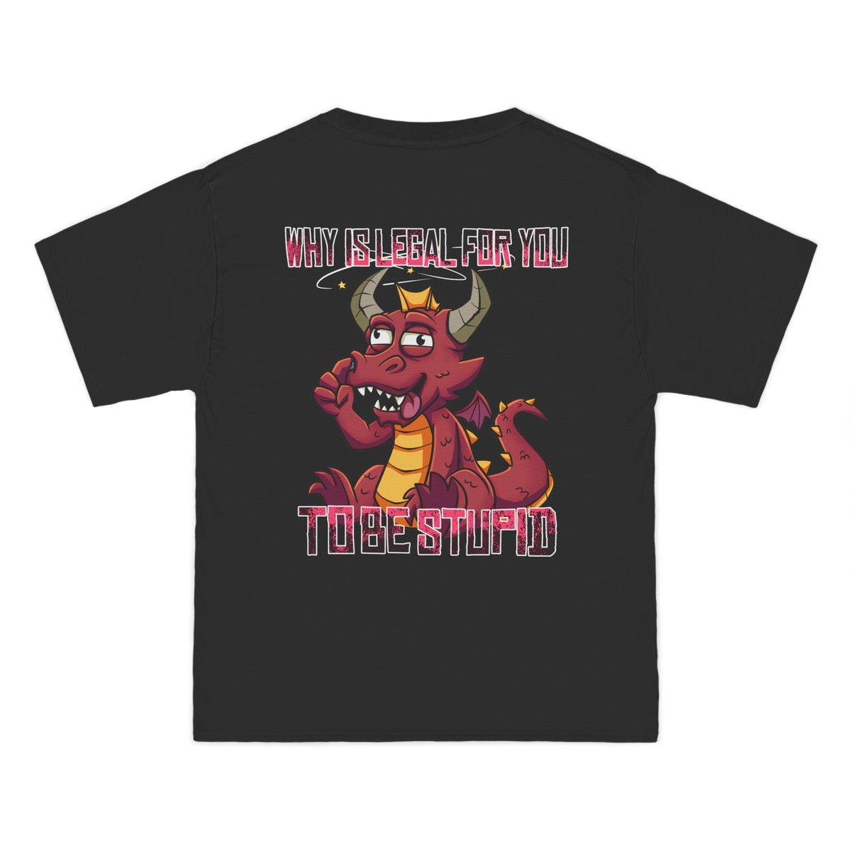 Dragon Saga Oversized Tee – Big & Tall Streetwear (Up to 6XL)