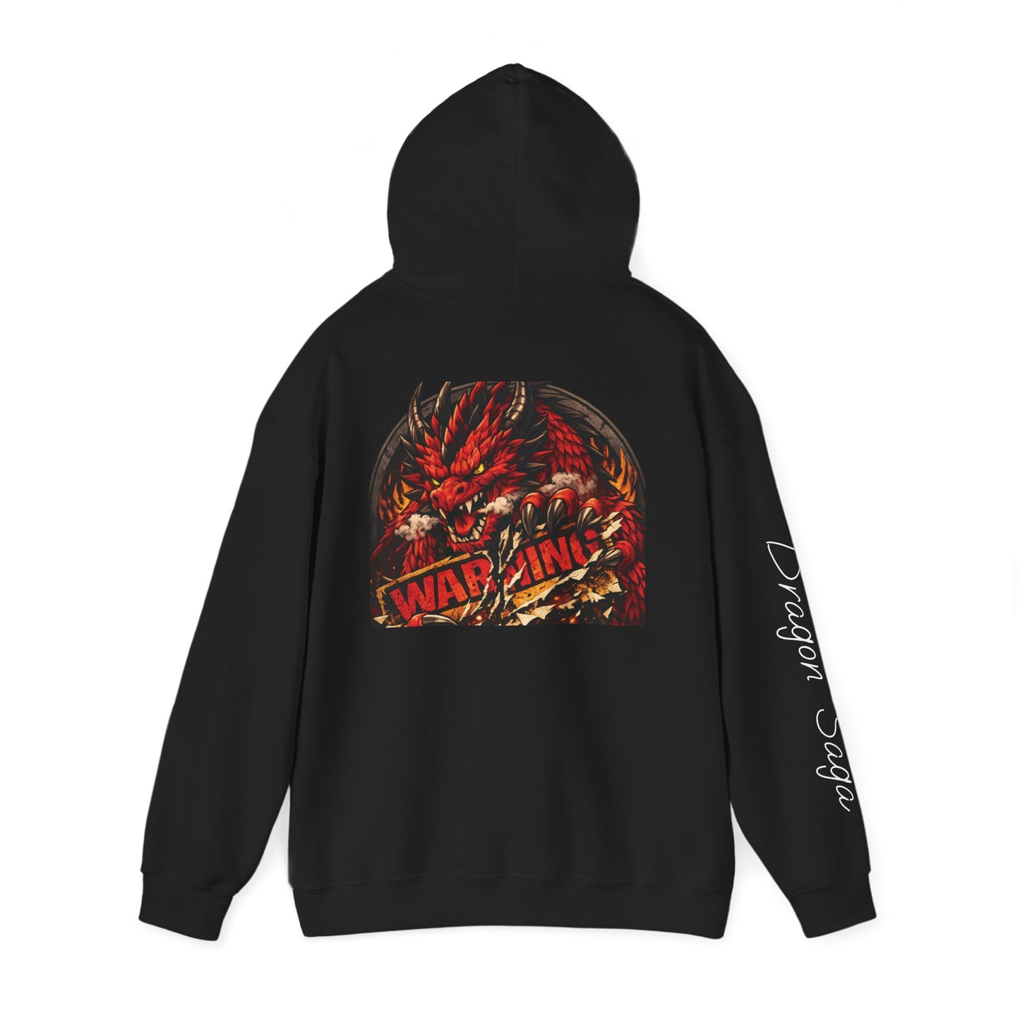 Dragon Saga Heavyweight Hoodie — Big & Tall Streetwear (Gildan 18500 | Up to 5XL